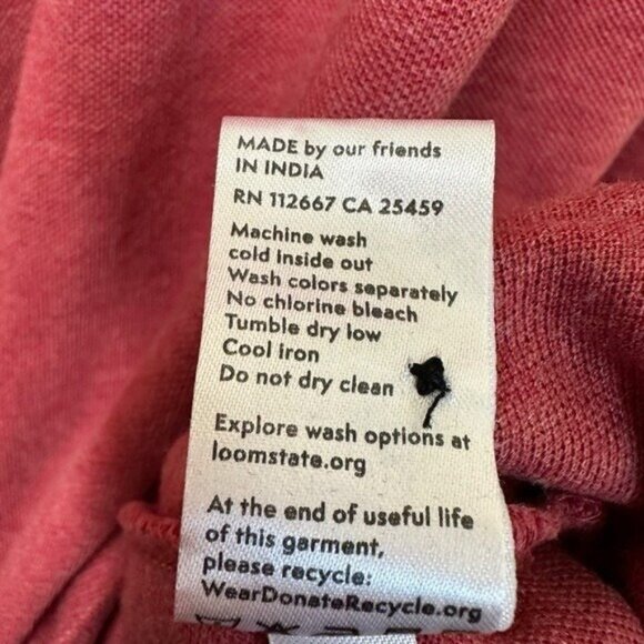 Sheetz 4XL Employee Long Sleeve Polo Shirt Red Gas Station Loomstate Team Member - Picture 5 of 7